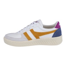 Gola Sneaker Grandslam Trident weiss/sonnengelb/foxglove Damen