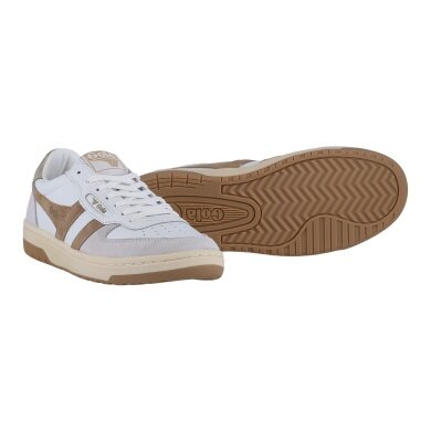 Gola Sneaker Hawk 2024 weiss/hellbraun/gold Damen