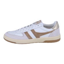 Gola Sneaker Hawk 2024 weiss/hellbraun/gold Damen