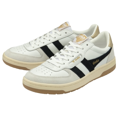 Gola Sneaker Hawk 2025 weiss/schwarz/gold Damen