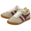 Gola Sneaker Elan 2024 beige/dunkelrot/gelb Damen