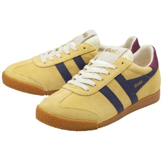 Gola Sneaker Elan 2025 gelb/dunkelblau/dunkelrot Damen