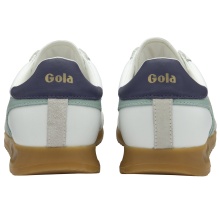 Gola Sneaker Torpedo Leder 2025 weiss/türkis/violett Damen