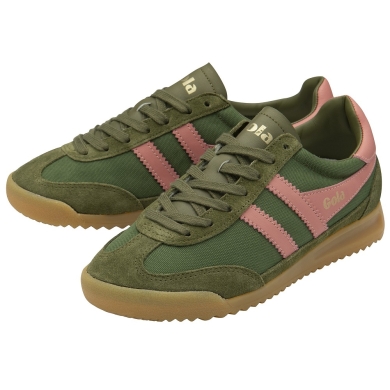 Gola Sneaker Tornado 2025 militärgrün/pink Damen