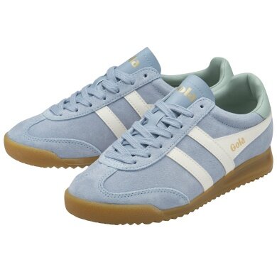 Gola Sneaker Torpedo Leder 2025 himmelblau/offweiss/türkis Damen