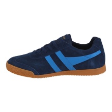 Gola Sneaker Harrier Suede-Leder 2025 navyblau/hellblau Herren