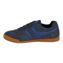 Gola Sneaker Harrier Suede-Leder 2024 anthrazit/dunkelblau/anthrazit Herren