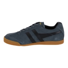 Gola Sneaker Harrier Suede-Leder graphitgrau/schwarz Herren