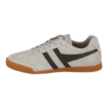 Gola Sneaker Harrier Suede-Leder 2024 hellgrau/dunkelbraun/hellgrau Herren