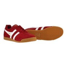 Gola Sneaker Harrier Suede-Leder rot/weiss Herren