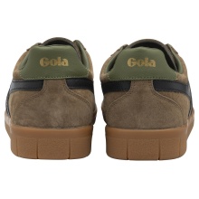 Gola Sneaker Hurricane Suede 2024 tobaccobraun/schwarz/khakigrün Herren