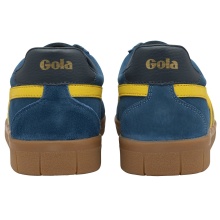 Gola Sneaker Hurricane Suede 2024 dunkelblau/gelb Herren