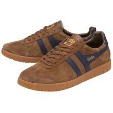 Gola Sneaker Hurricane Suede 2024 braun/navyblau Herren