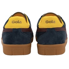 Gola Sneaker Hurricane Suede 2024 navyblau/weinrot Herren