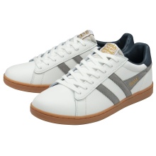 Gola Sneaker Equipe II Leder 2025 weiss/grau/navyblau Herren