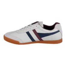 Gola Sneaker Harrier Leder offwhite/navy/burgund Herren