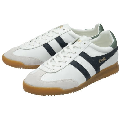 Gola Sneaker Torpedo Leder 2025 weiss/navyblau/salbeigrün Herren