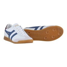 Gola Sneaker Torpedo Leder 2024 weiss/blaugrau/dunkelrot Herren