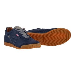 Gola Sneaker Harrier Leder Windsor - Made in England - navyblau Herren