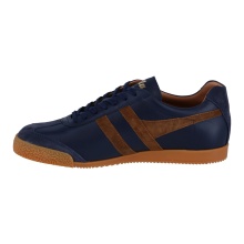 Gola Sneaker Harrier Mayfair 2024 - Made in England - navyblau/braun Herren