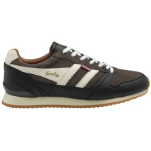 Gola Sneaker Trophy Oxford 2024 - Made in England - braun/schwarz/weiss Herren