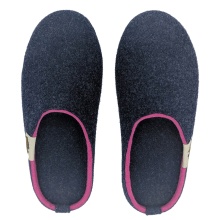 Gumbies Hausschuhe Slipper navy/pink Damen