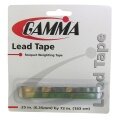 Gamma Bleiband Lead Tape für Schlägertuning (18g, 183cm) - 1 Rolle