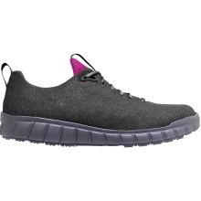 Ganter Sneaker Evo Merinowolle (Merino-Walkloden für guten Klimakomfort) schwarz/grau/pink Damen