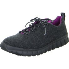 Ganter Sneaker Evo Merinowolle (Merino-Walkloden für guten Klimakomfort) schwarz/schwarz/pink Damen