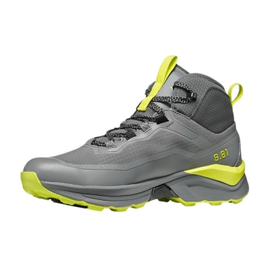 Garmont Trekking-Wanderschuhe 9.81 Engage Mid GTX (Speed-Hiking, wasserdicht) steelgrau/limegrün Herren