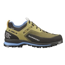 Garmont Wanderschuhe Dragontail Tech GTX (Veloursleder, wasserdicht, Zustieg) olivegrün/blau Herren