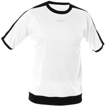 GECO Sport-Tshirt Notos (100% Polyester) weiss/schwarz Herren