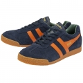 Gola Sneaker Harrier Suede navyblau/orange/sage Herren