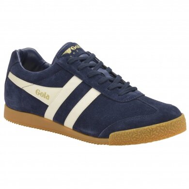 Gola Sneaker Harrier Suede-Leder navyblau/weiß Herren