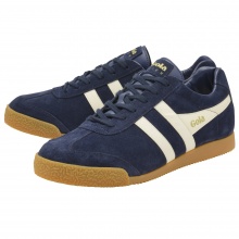 Gola Sneaker Harrier Suede-Leder navyblau/weiß Herren