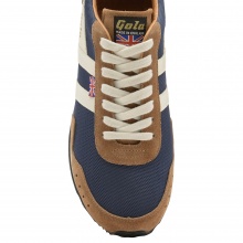 Gola Sneaker Track Mesh 317 (Made in England) navyblau/tobacco Herren