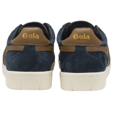 Gola Sneaker Hurricane Suede navyblau/tobacco/weiss Herren