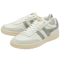 Gola Sneaker Falcon Leder weiss/grau/lavender Damen