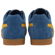 Gola Sneaker Harrier Suede-Leder marineblau/gelb Herren