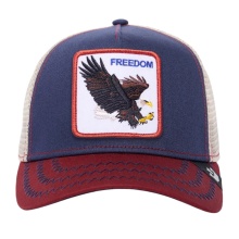 Goorin Basecap The Freedom Eagle blau/beige - 1 Stück