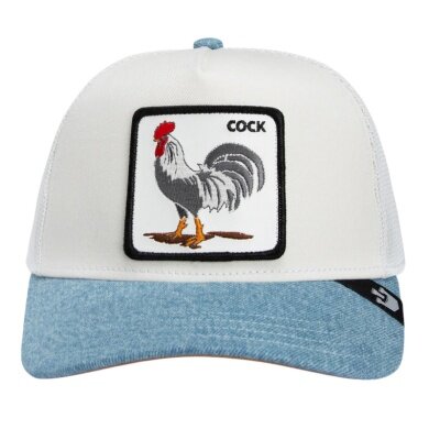 Goorin Basecap Rooster Fan Institution Ball Club weiss - 1 Stück