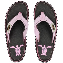 Gumbies Zehensandalen Original Flip Flops grau/pink Damen