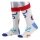 Happy Socks Tagessocke Crew Jumbo Marine weiss - 1 Paar