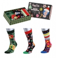 Happy Socks Tagessocke Crew Seize the Season Holiday Geschenkbox 3er