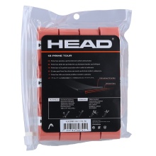 Head Overgrip Prime Tour 0.6 mm (Komfort, Griffigkeit) lachsrot 12er Clip-Beutel