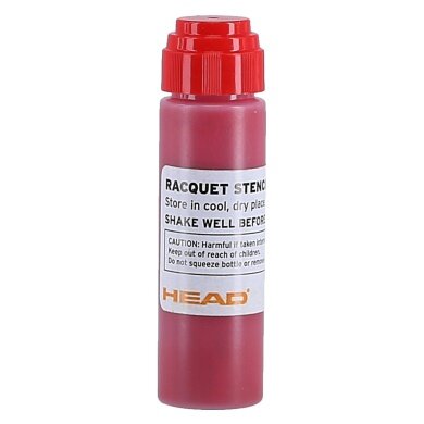 Head Saitenstift für Logo-Beschriftung - Flasche 30ml - rot