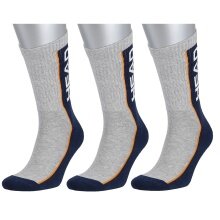 Head Tennissocken Stripe Crew navy/grau Herren - 3 Paar (Gr. 35-38)