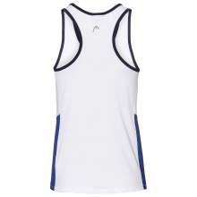 Head Tennis-Tank Club weiss/royalblau Damen