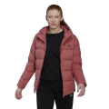 adidas Winter-Daunenjacke Helionic Hooded Down (wasserabweisend, PFC-Frei) orange/rot Damen