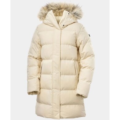 Helly Hansen Winter-Steppmantel Blossom Puffy Winter Parka (warm, wasserabweisend) creamweiss Damen